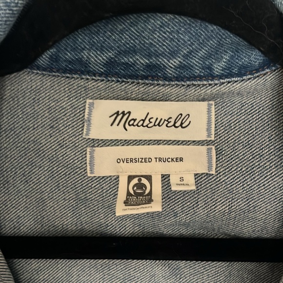 Madewell oversized denim jacket - Picture 2 of 2